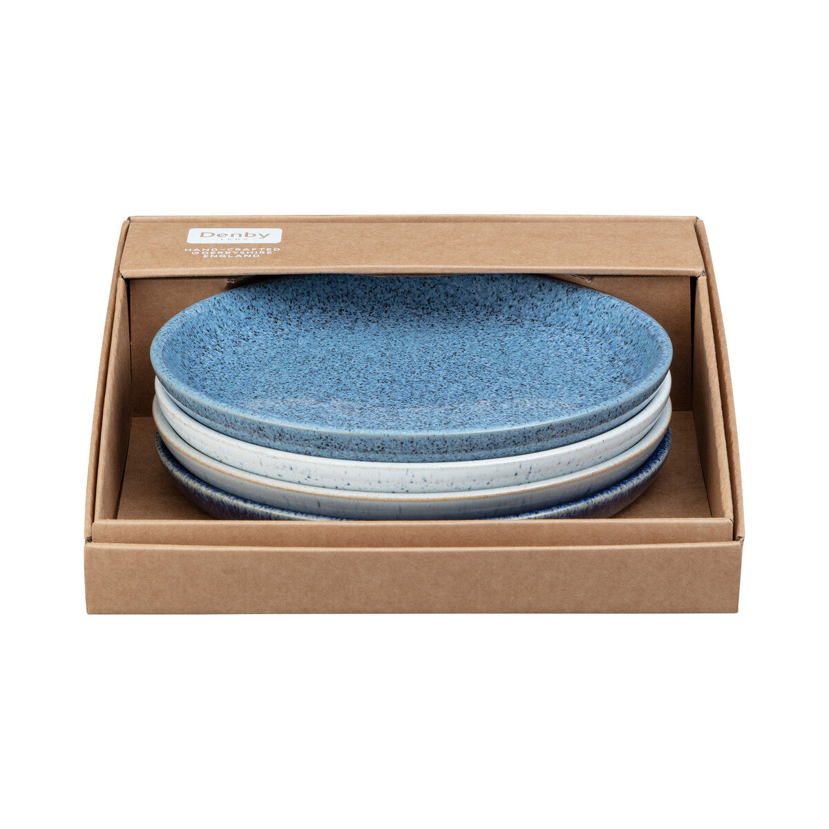 Plate Medium Set, Studio Blue