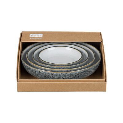 Bowl Nesting Set 4, Studio Grey