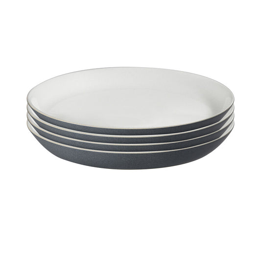 Dinner Plate Set, Denby Impression Charcoal