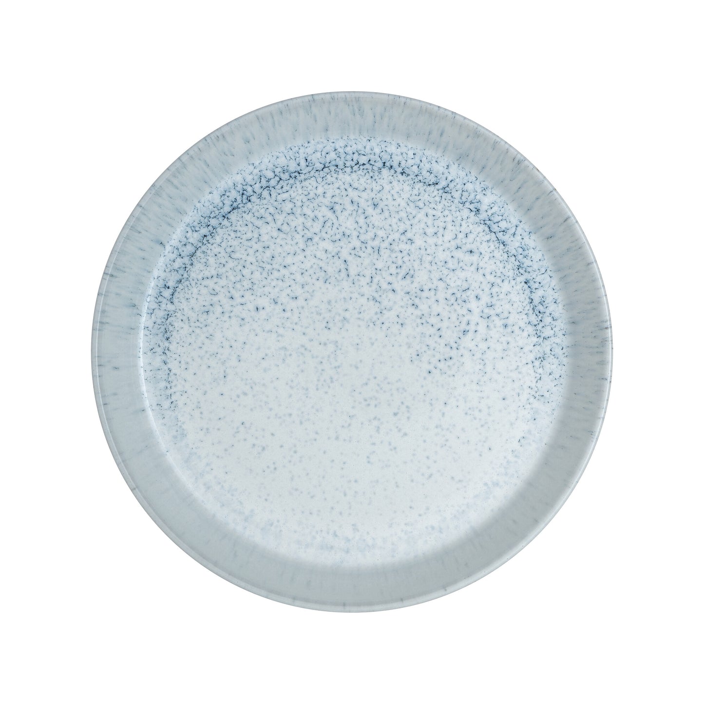 Plate Small, Kiln Blue