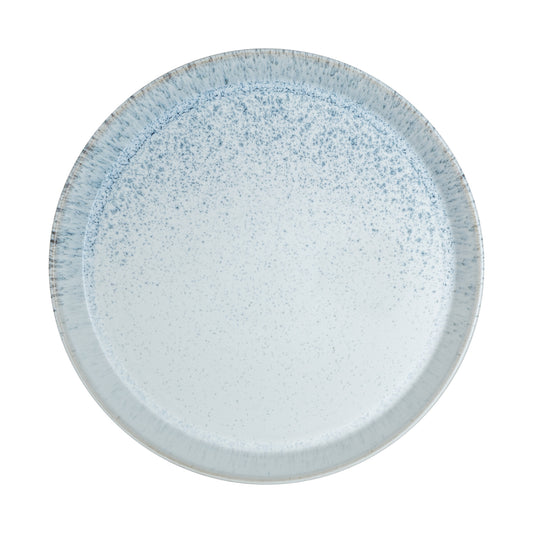 Plate Large Set of 4, Kiln Blue