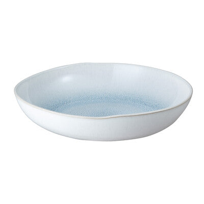 Serving Dish Organic Large, Kiln Blue