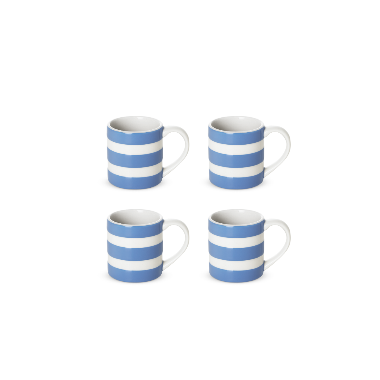 Mug 4oz Set, Cornish Blue