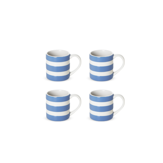 Mug 4oz Set, Cornish Blue