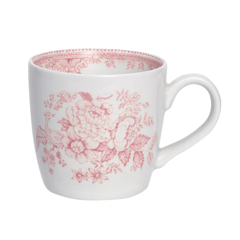 Osborne Mug, Burleighware Pink Asiatic Pheasants