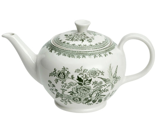 Teapot Large, Burleighware Green Pheasants