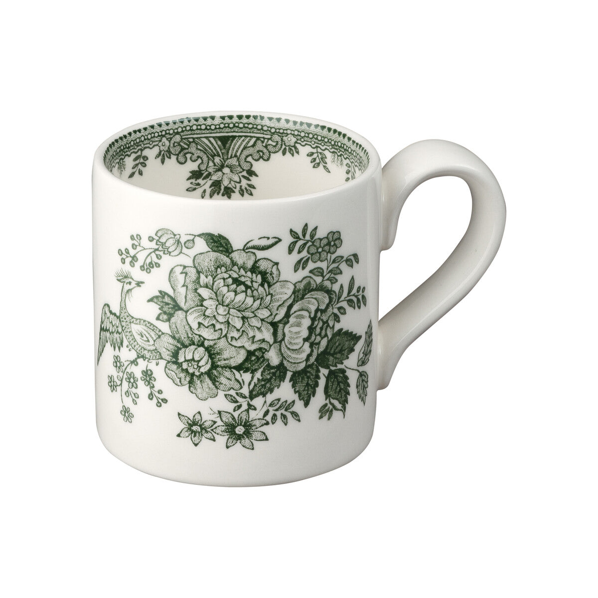 Mug, Burleighware Green Asiatic Pheasants