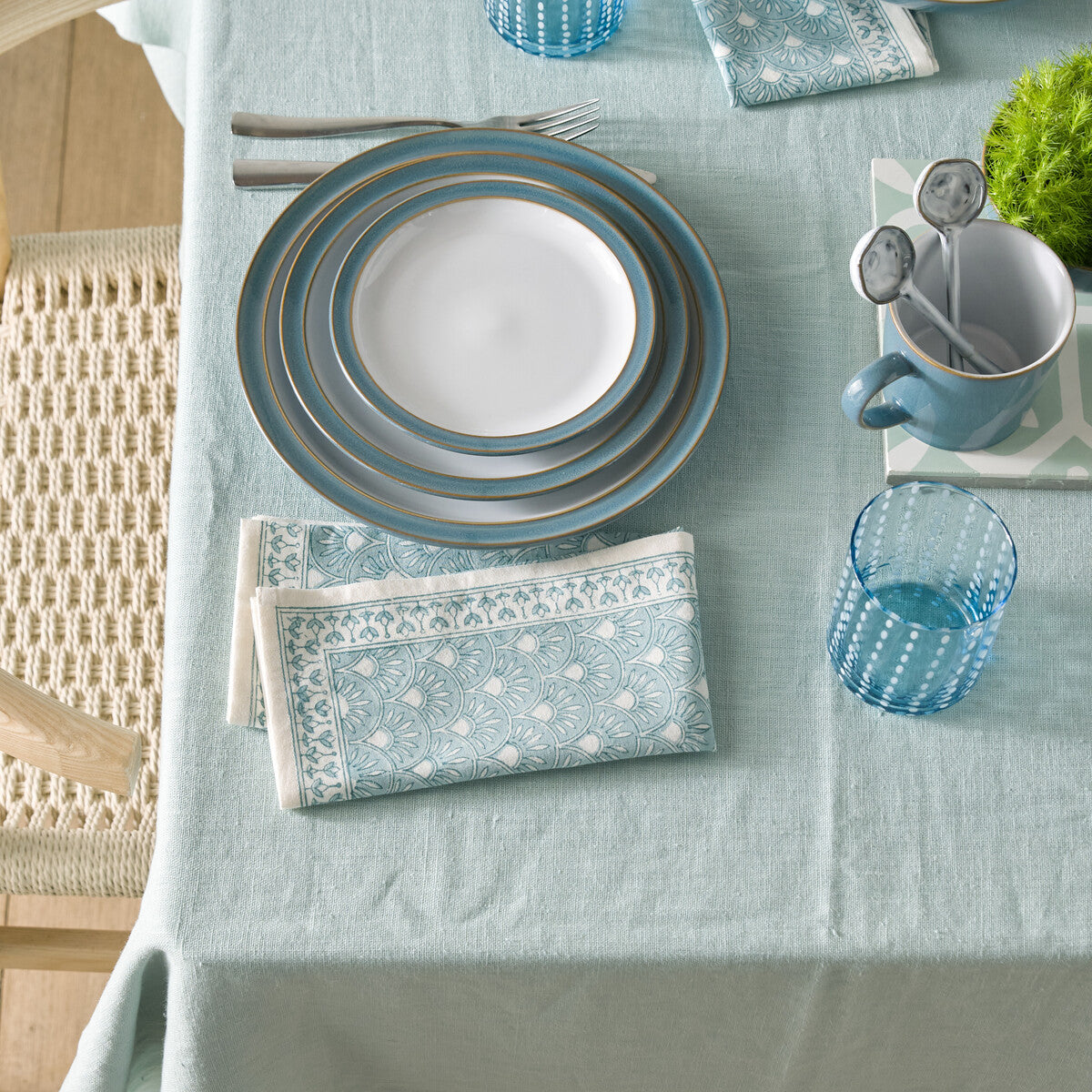 Dinner Set 12 piece, Azure