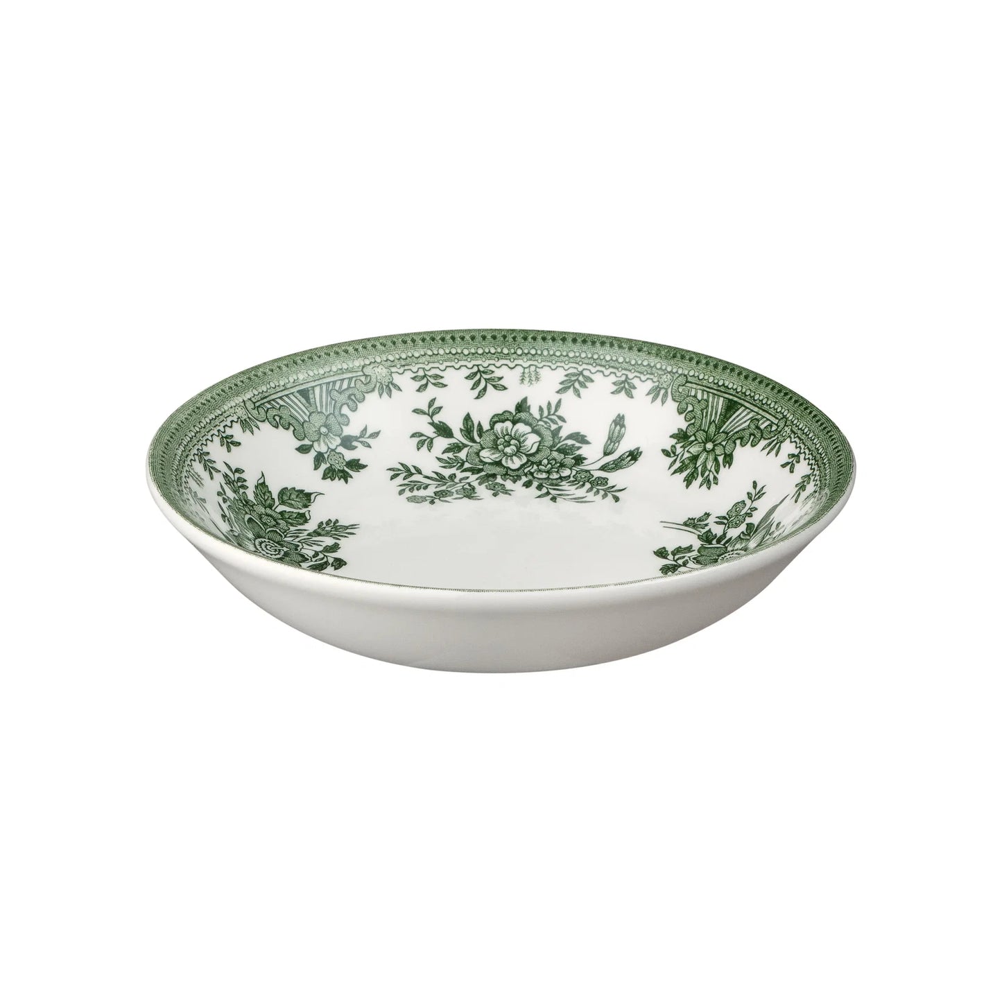 Butter Pat Dish, Burleighware Green Asiatic Pheasants