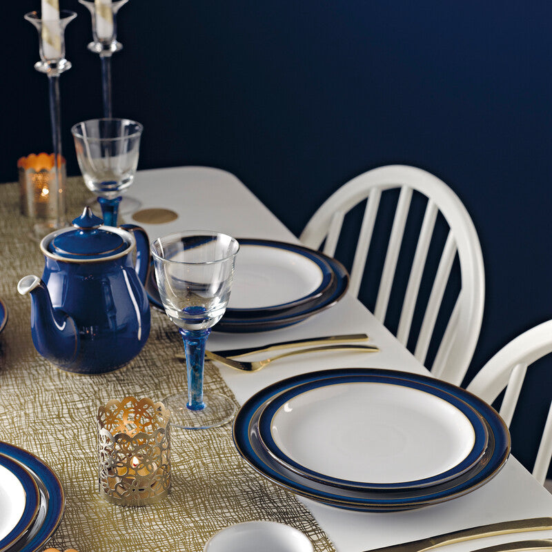 Dinner Plate Set, Imperial Blue