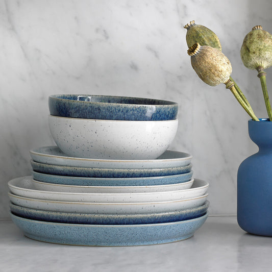 Dinner Plate Set, Studio Blue