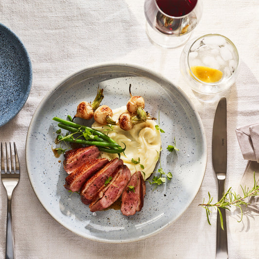 Dinner Plate, Denby Studio Blue Pebble