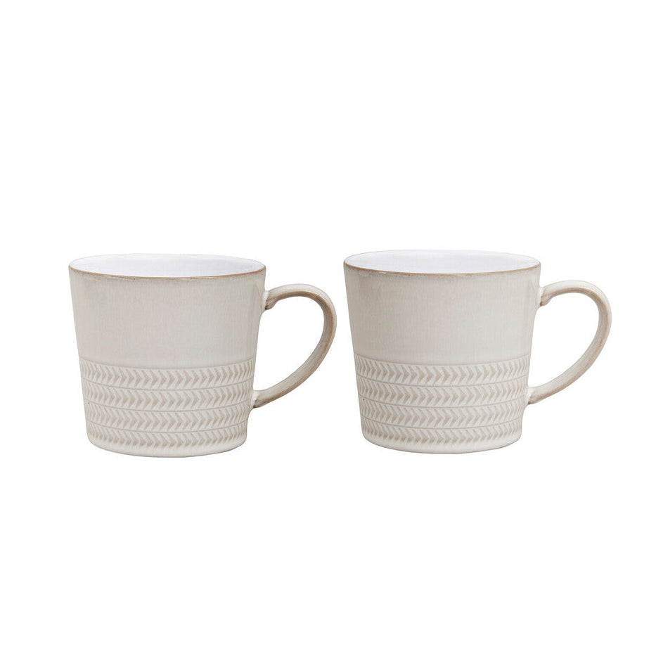 Denby Natural Canvas Mugs