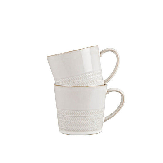 Denby Natural Canvas Mugs