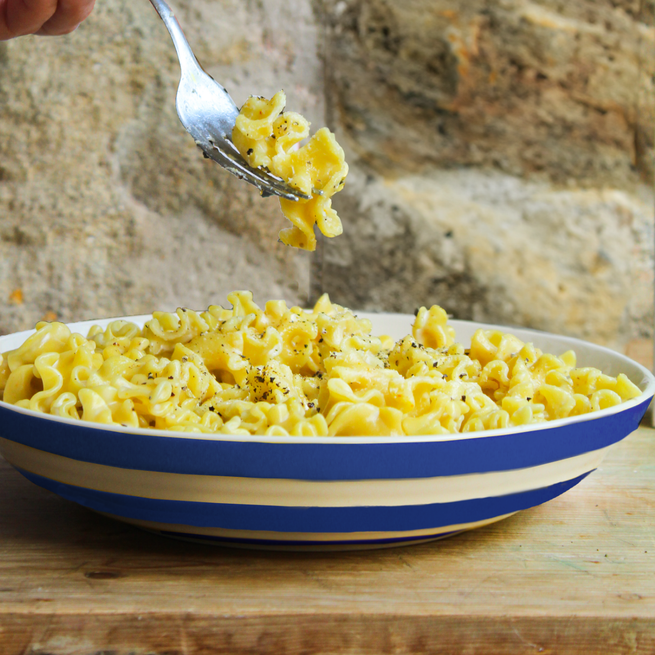 Bowl Pasta Set, Cornish Blue