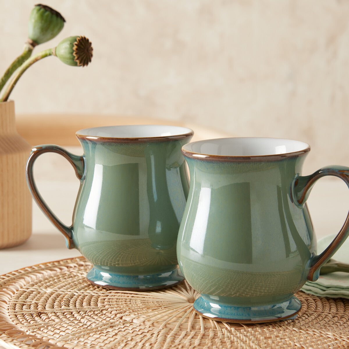 Craftsman's Mug, Denby Regency Green