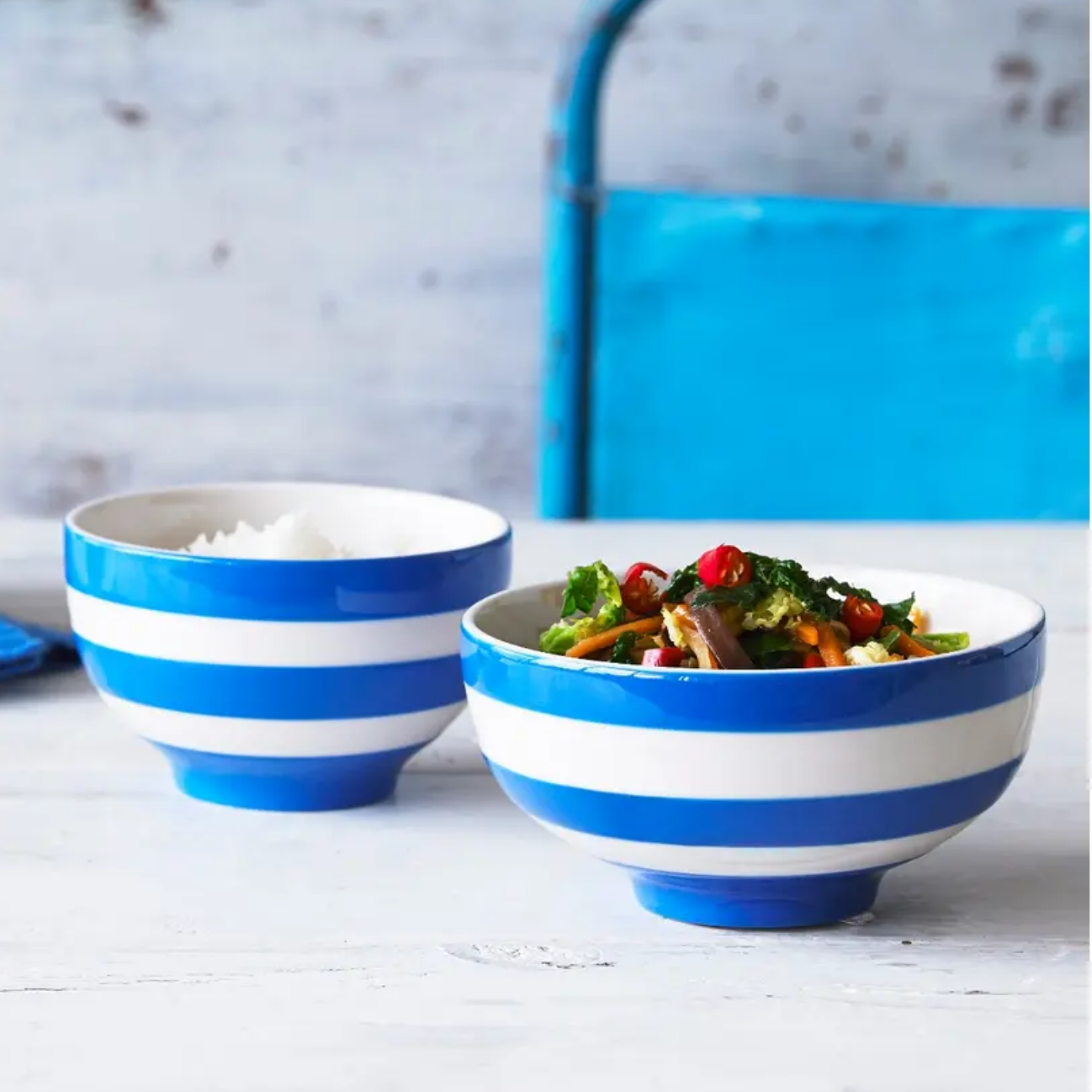 Bowl Soup Set, Cornish Blue