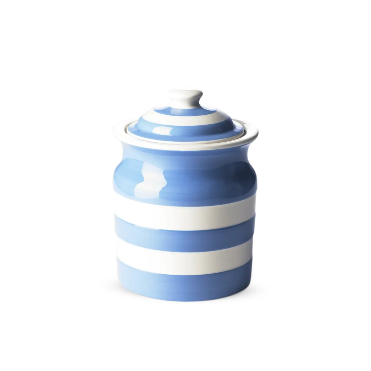 Storage Jar Plain, Cornish Blue