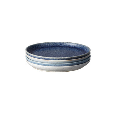 Plate Small assorted Set of 4, Studio Blue