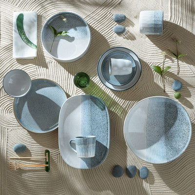 Platter Oblong, Studio Grey Accent