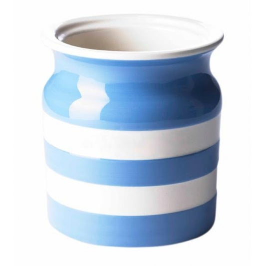 Utensil Jar, Cornish Blue