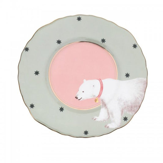 Cake Plate 22cm Polar Bear