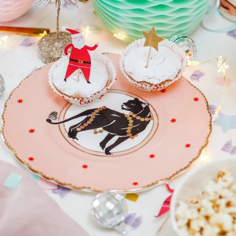 Cake Plate 23cm Christmas Puma