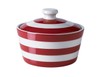 Butter Dish, Cornish Red